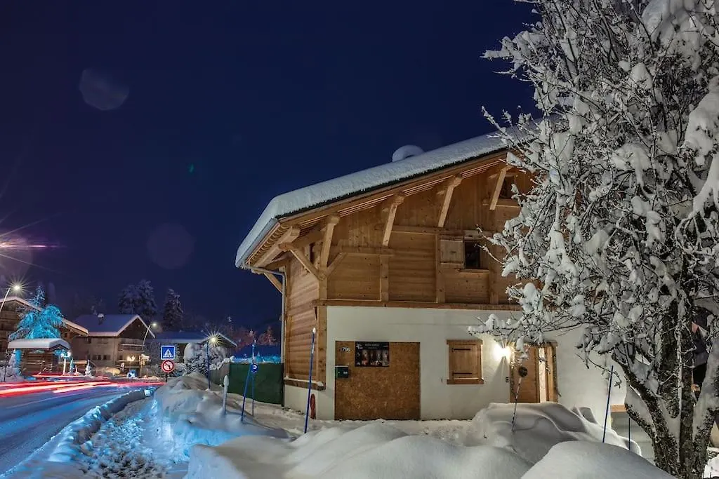 Charmant Appartement Dans Chalet, Coeur De Megève 0*,  Francie