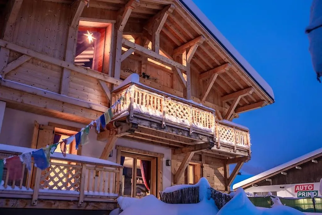 Charmant Appartement Dans Chalet, Coeur De Megeve 0*,
